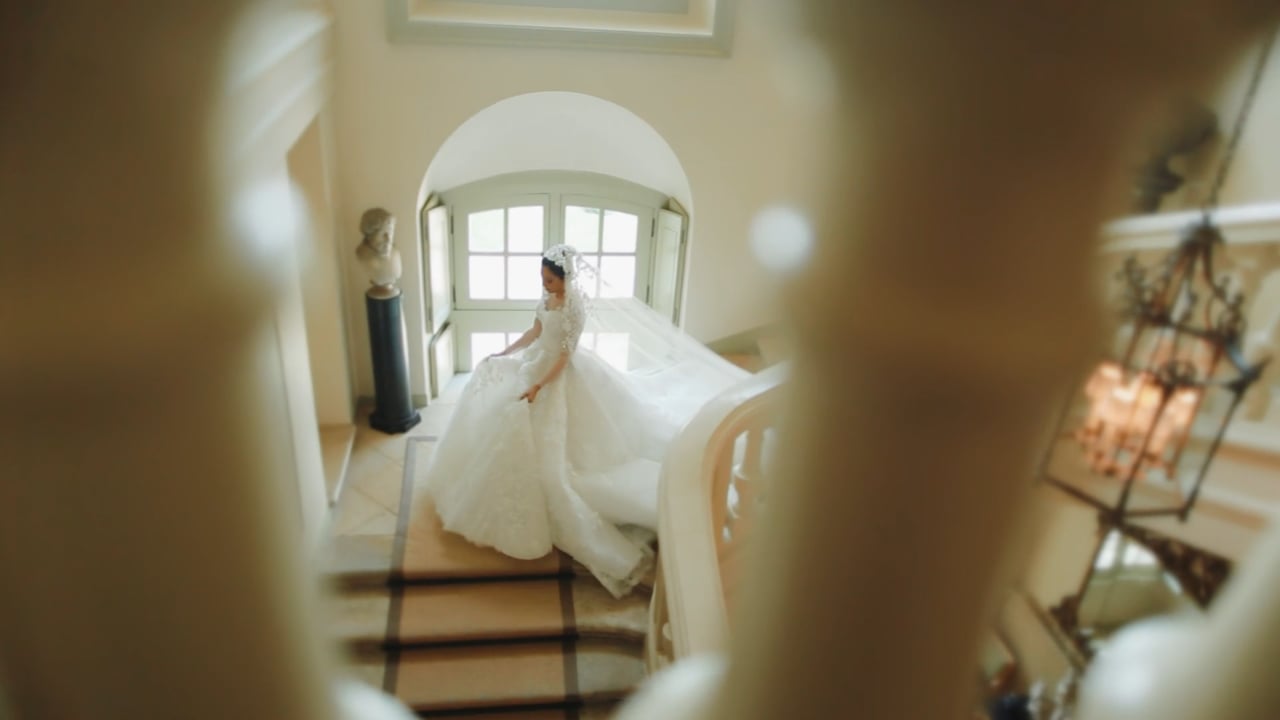 Jumana & Ryan at Château du Grand-Lucé