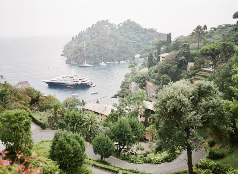 Colorful Portofino coastline – Mediterranean destination wedding spot