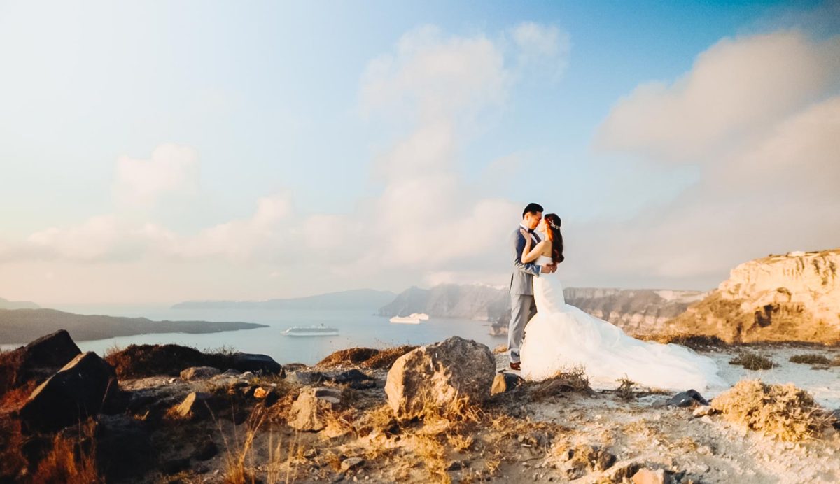 Santorini wedding of Julia & John | Wedding in Greece