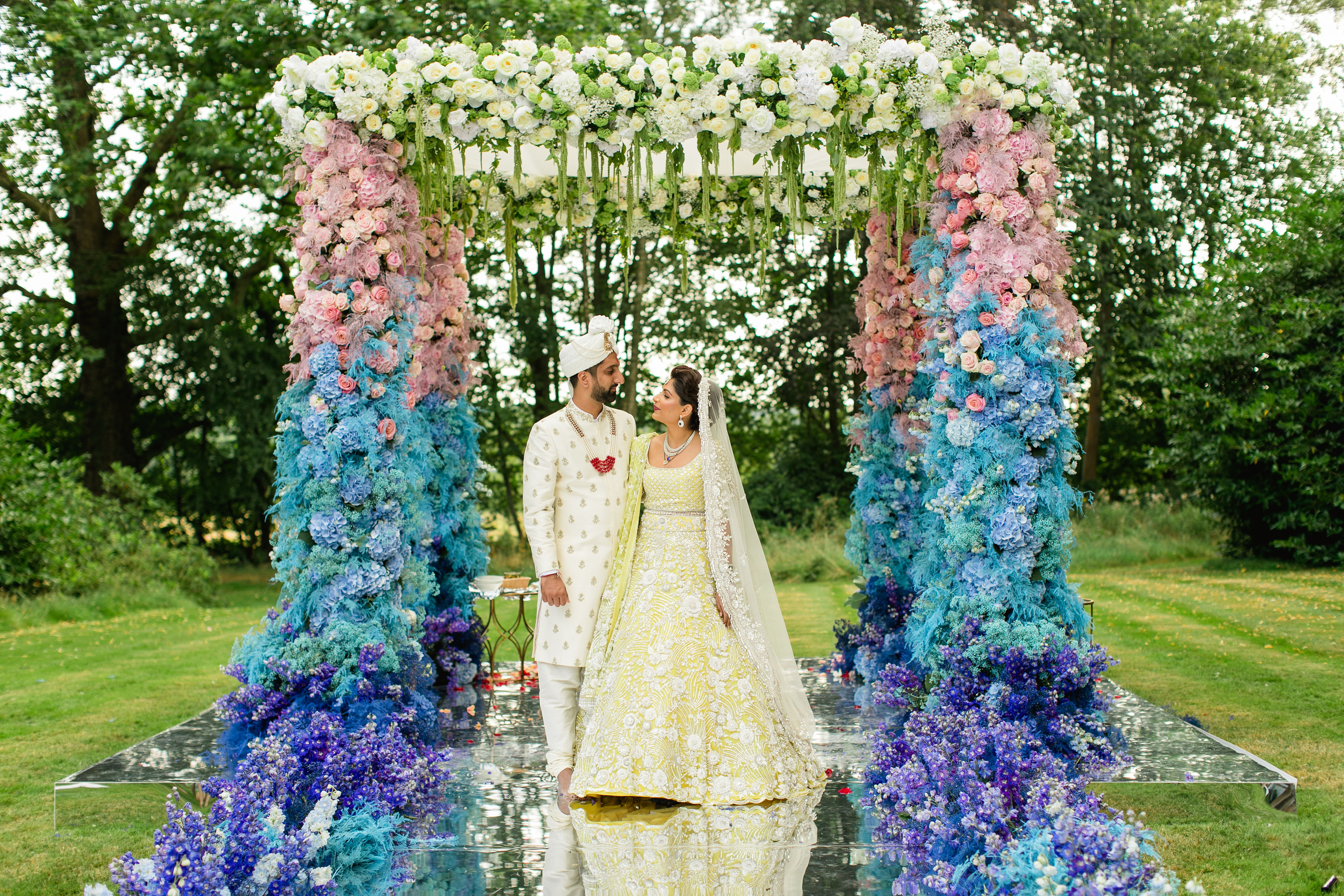 Rhea and Parvin’s magical Indian wedding 