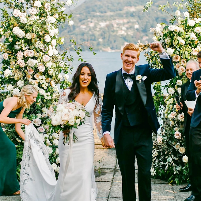 Destination Villa Pizzo wedding filmed by HD Moments London wedding videographer